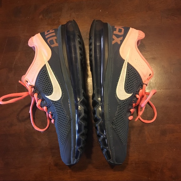 Nike Shoes - Nike Air Max 2013 Navy/Gray Salmon color-way.